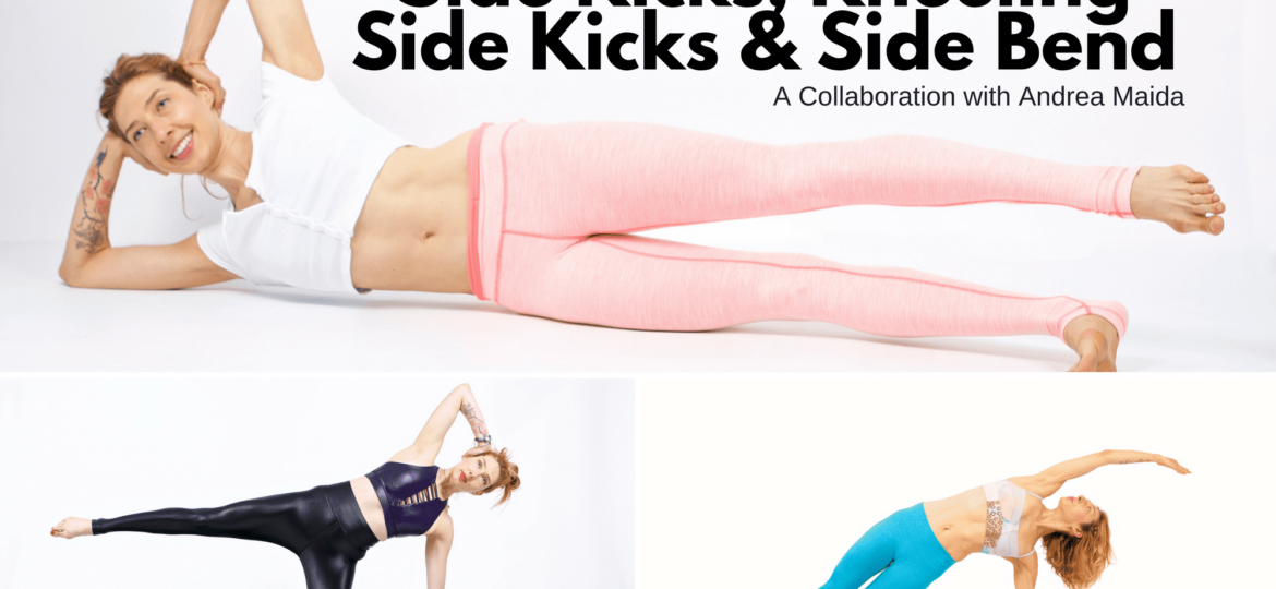 Side Kicks Kneeling Side Kicks Side Bend - Online Pilates Classes