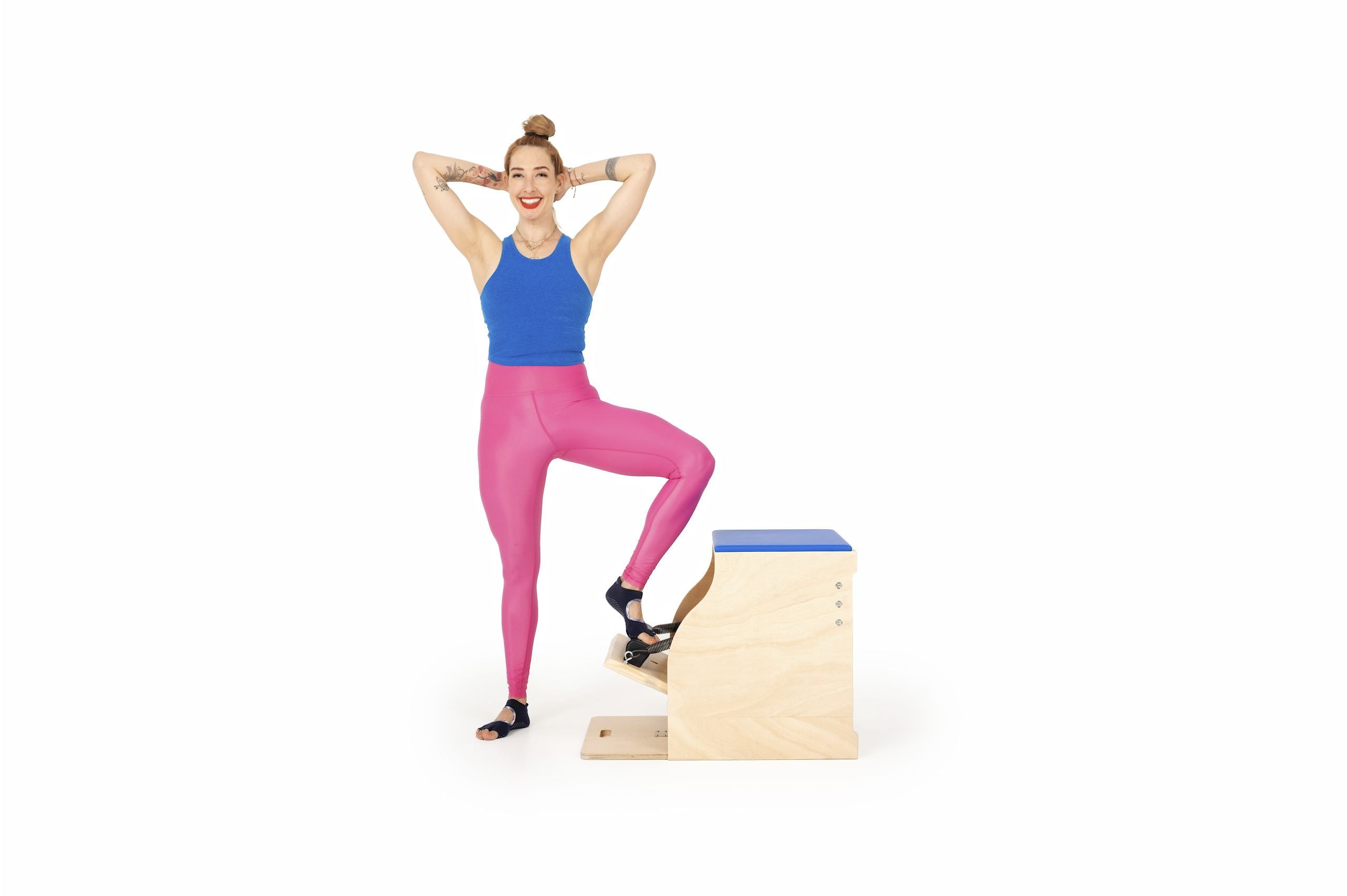 Press Down Side on the Wunda Chair - Online Pilates Classes