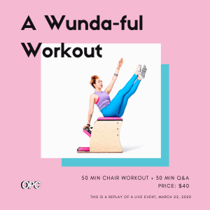A Wunda-ful Pilatini® Workout + Q&A with Lesley Logan