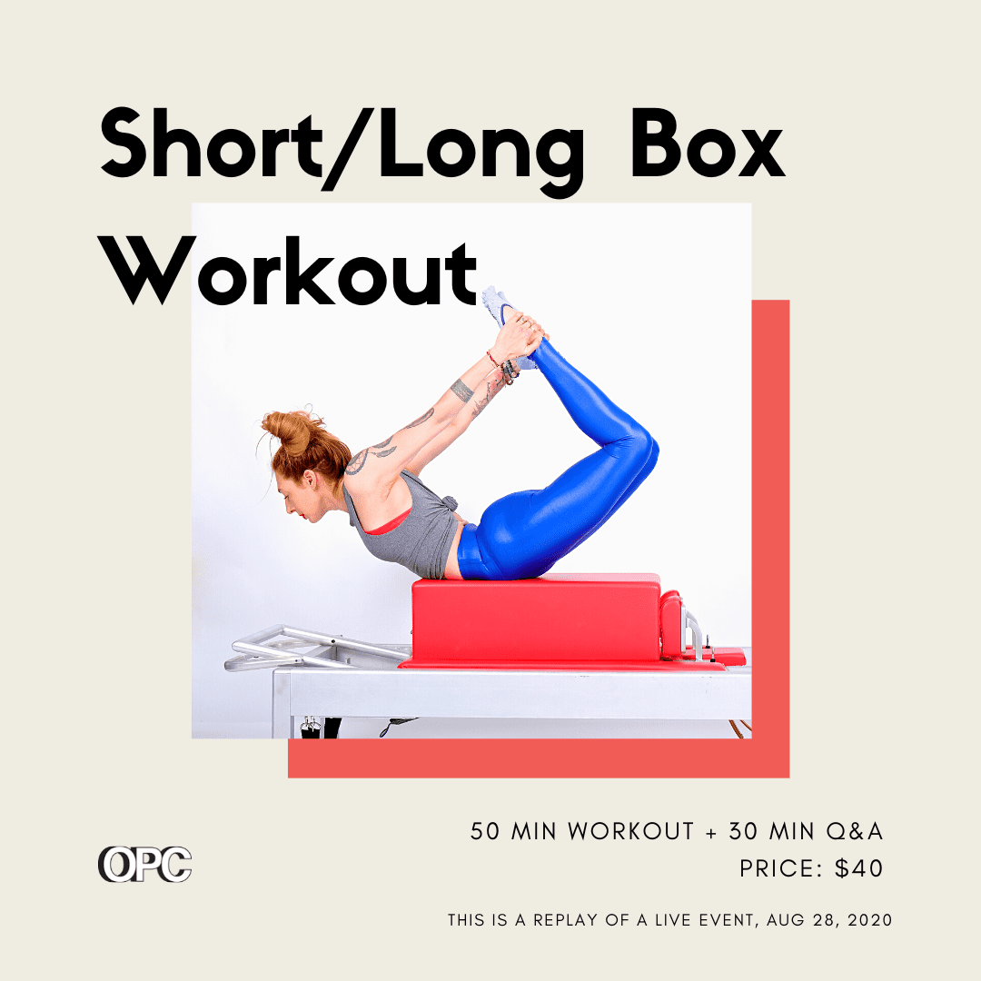 A Short/Long Box Workout + Q&A with Lesley Logan - Online Pilates Classes