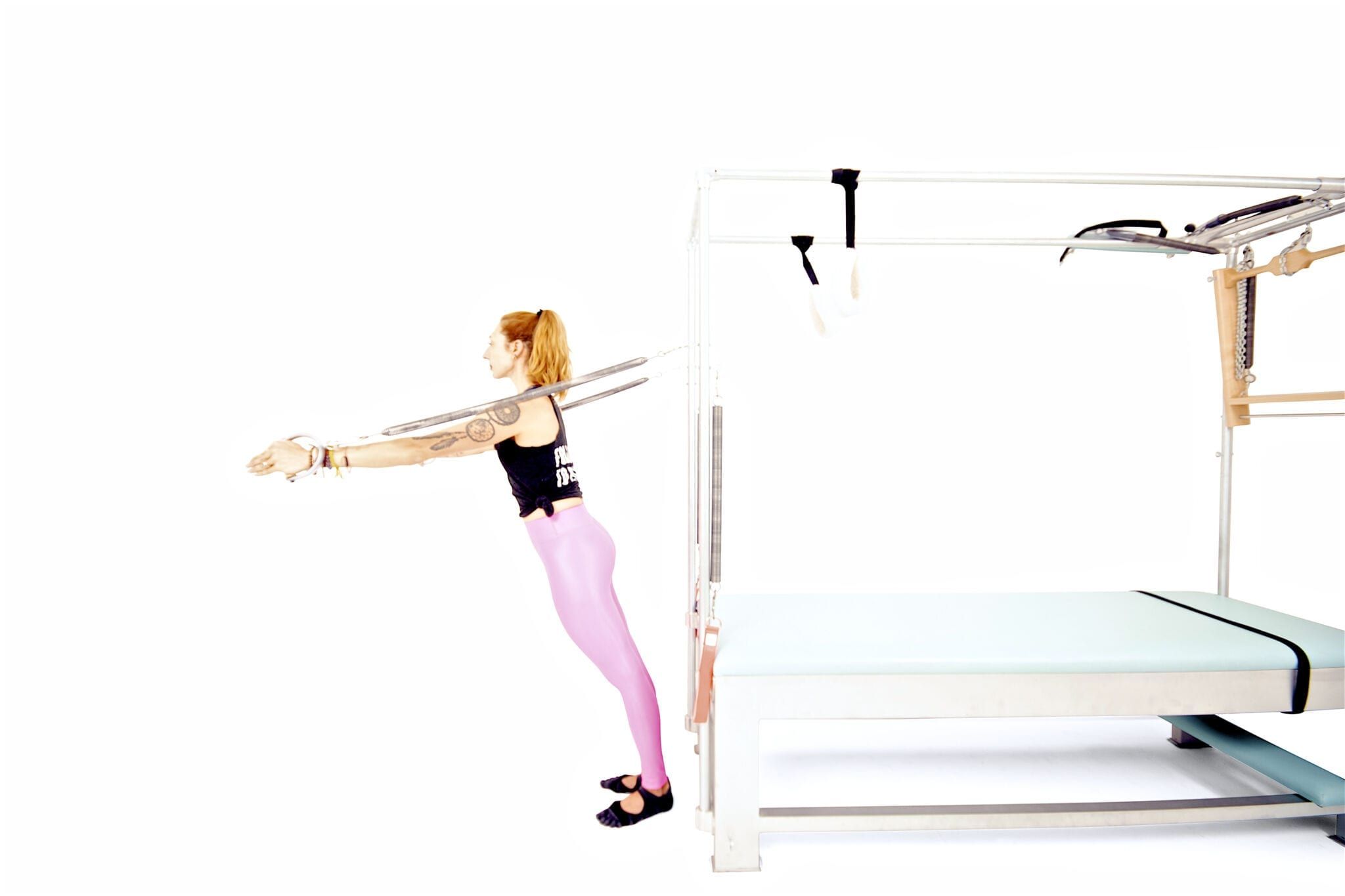 Standing Arm Springs Shave Hug Cadillac Online Pilates Classes
