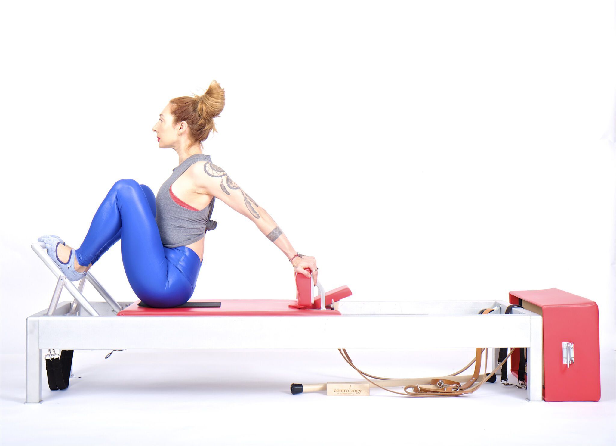 Stomach Massage Hands Back on the Reformer - Online Pilates Classes