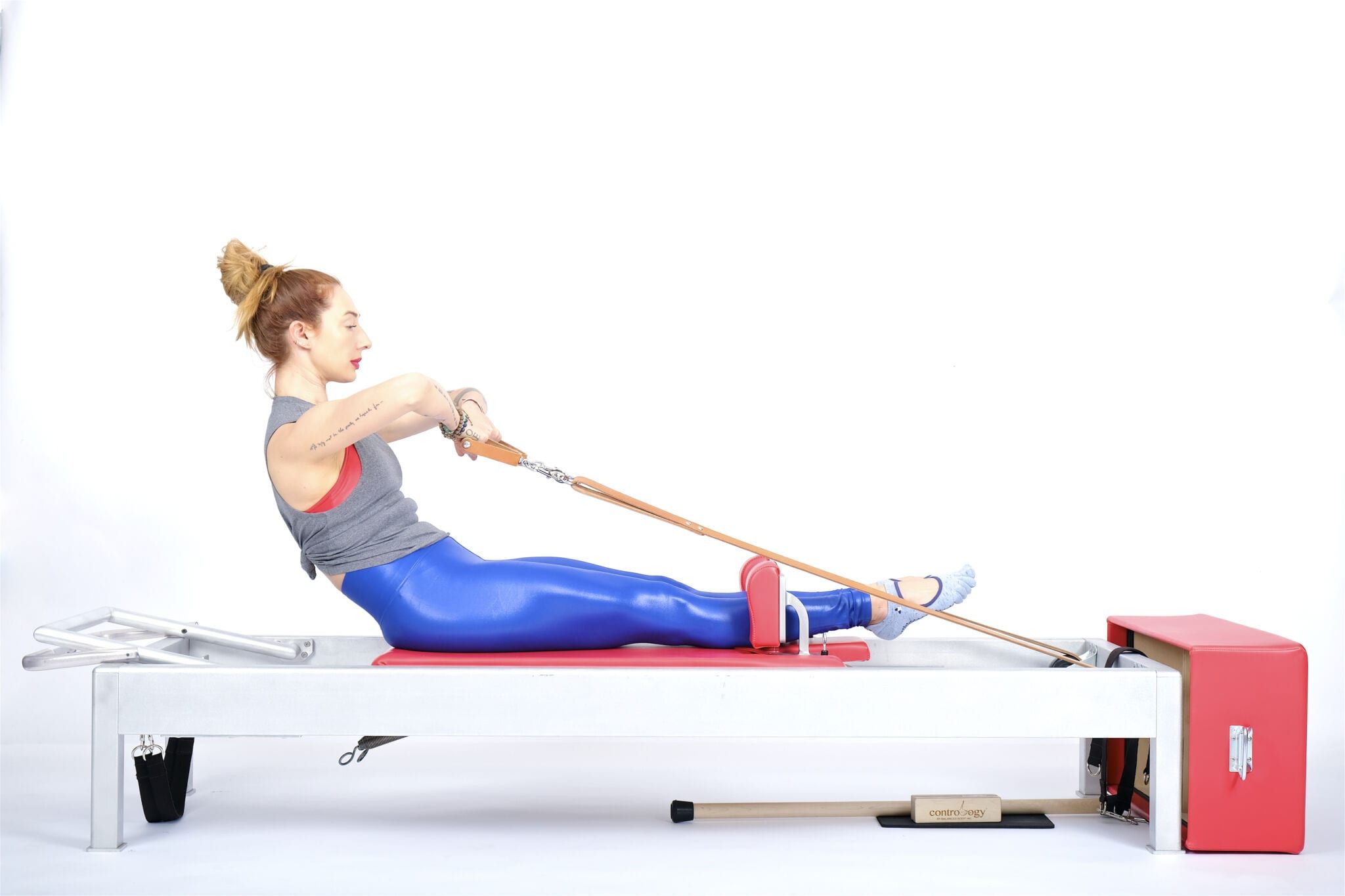 Rowing 1 Into the Sternum on the Reformer - Online Pilates Classes
