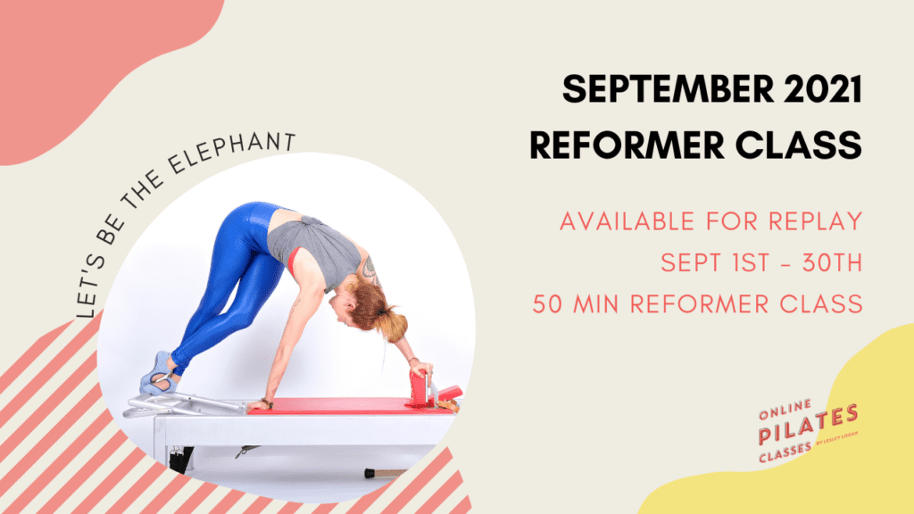 September 2021 Monthly 50-Min Class Monthly Reformer