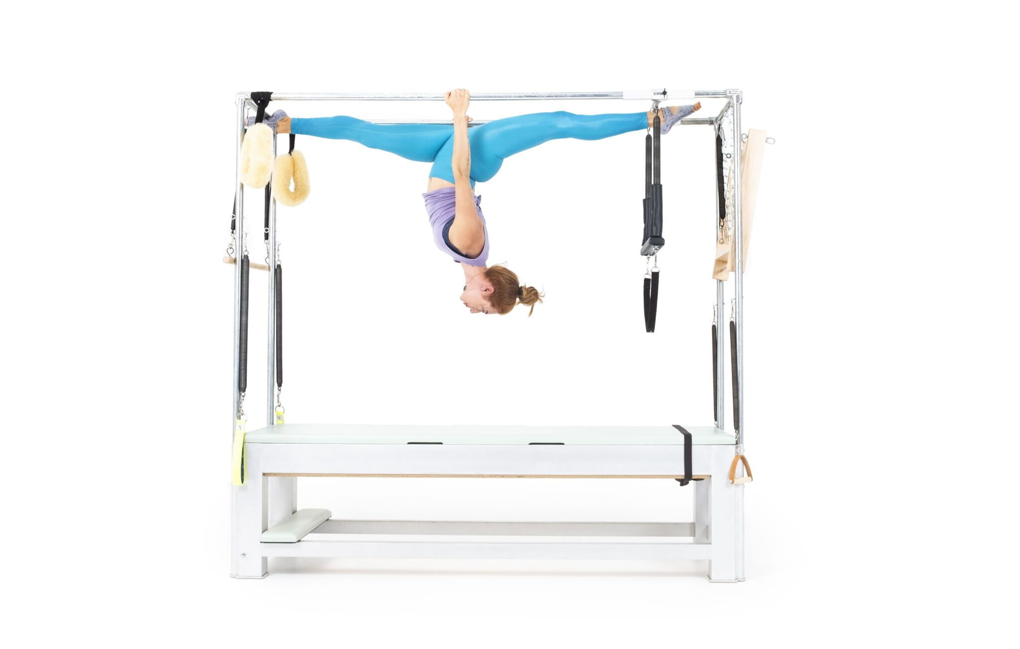 Splits on the Cadillac Online Pilates Classes