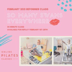 SQUARE Reformer-February-2021-Monthly-50-Min-Class - Online Pilates Classes