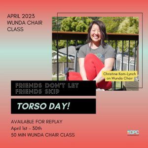 April 50-Minute Wunda Chair Class