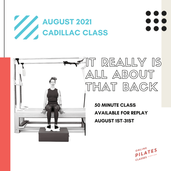 August-2021-Monthly-50-Min-Class-Monthly-Cadillac-Square - Online Pilates Classes