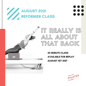August 50-Minute Reformer Class