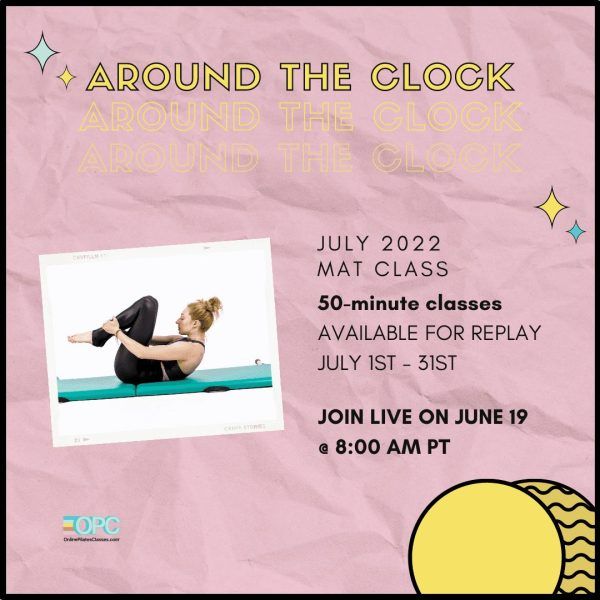 July-2022-Monthly-50-Min-Class-Monthly-Mat-Square - Online Pilates Classes