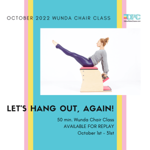 October 50-Minute Wunda Chair Class