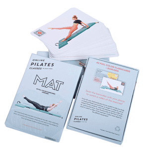 Pilates-Mat-Flashcards Online Pilates Classes