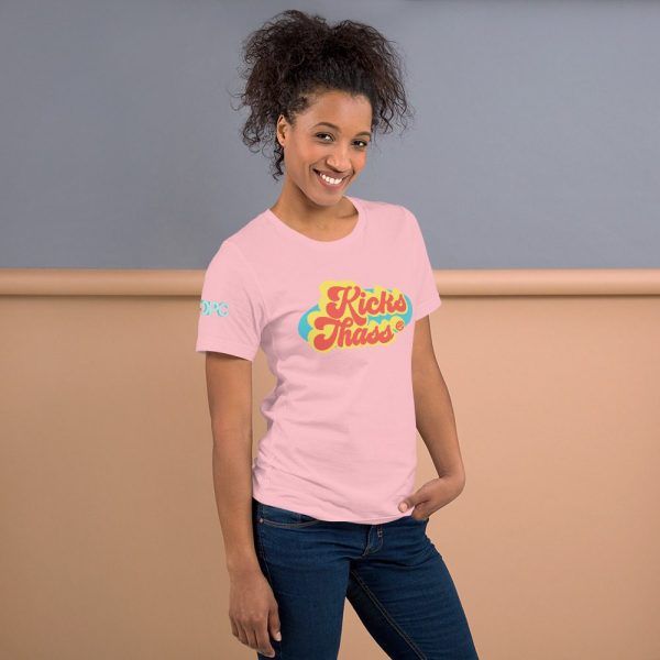 unisex-staple-t-shirt-pink-right-6349a3d1d21c0 - Online Pilates Classes