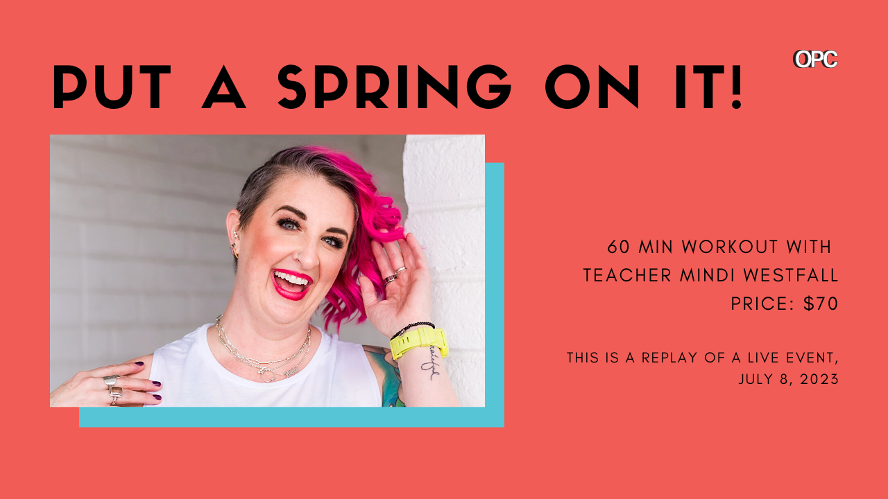 rt workout put a spring on it with mindi westfall online pilates classes