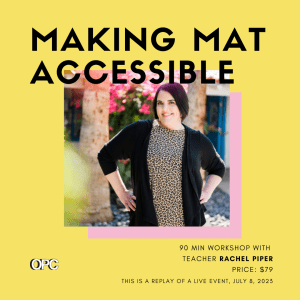 SQ WORKSHOP Making Mat Accessible with Rachel Piper - Online Pilates Classes