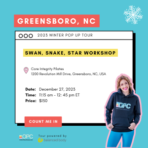 2023 wput greensboro nc swan snake star workshop online pilates classes