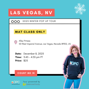 Dec. 8 '23 3:45pm PT - Las Vegas NV - Mat Class