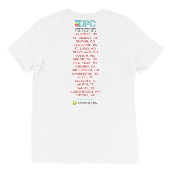 opc winter pop up tour 2023 short sleeve t shirt