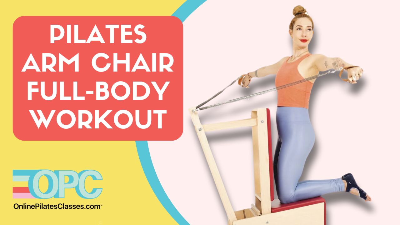 arm chair full body workout online pilates classes