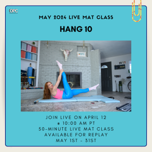 may 2024 monthly 50 min class monthly mat square online pilates classes